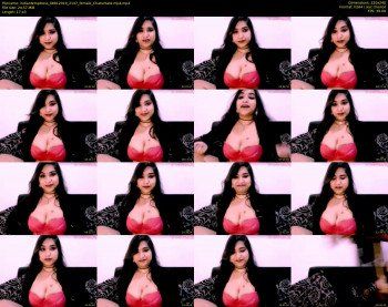 indiantemptress — 18 minute Chaturbate female cam video, SD, Jan 8, 2019