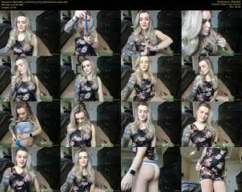 MsCheeks — 24 minute MyFreeCams cam video, 480p, Apr 21, 2019