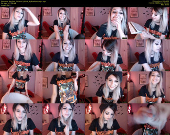 Serafina — 35 minute MyFreeCams cam video, 480p, Oct 14, 2019