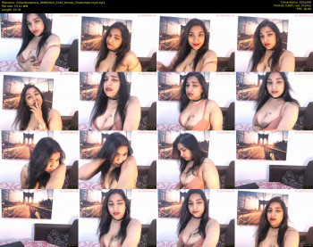 indiantemptress — 25 minute Chaturbate female cam video, SD, Jun 8, 2020