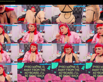 pyrowayne — 59 minute Chaturbate female cam video, 720p, Jan 2, 2021