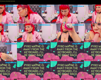 pyrowayne — 45 minute Chaturbate female cam video, 720p, Jan 2, 2021
