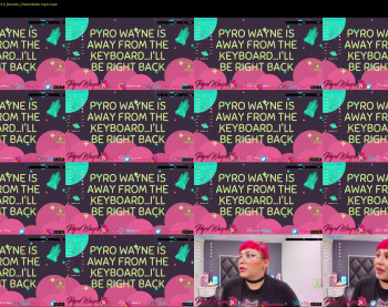 pyrowayne — 6 minute Chaturbate female cam video, 720p, Jan 9, 2021
