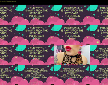 pyrowayne — 9 minute Chaturbate female cam video, 720p, Mar 28, 2021