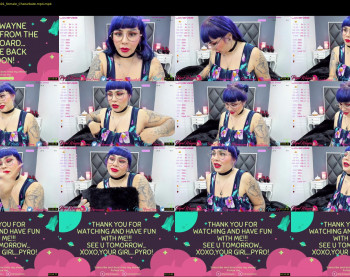 pyrowayne — 39 minute Chaturbate female cam video, 720p, Apr 22, 2021