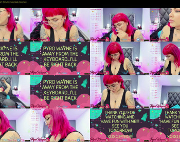 pyrowayne — 65 minute Chaturbate female cam video, 1080p, Sep 26, 2021