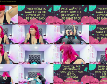 pyrowayne — 53 minute Chaturbate female cam video, 1080p, Sep 26, 2021