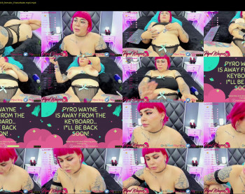 pyrowayne — 81 minute Chaturbate female cam video, 1080p, Sep 28, 2021