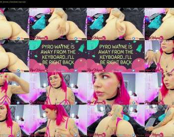 pyrowayne — 82 minute Chaturbate female cam video, 1080p, Oct 1, 2021