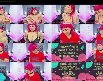 pyrowayne — 53 minute Chaturbate female cam video, 1080p, Oct 1, 2021