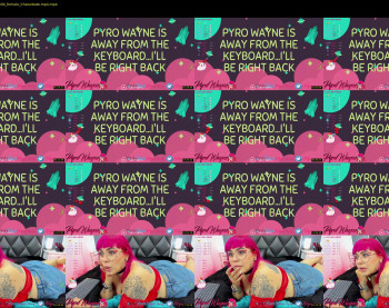 pyrowayne — 21 minute Chaturbate female cam video, 1080p, Oct 9, 2021