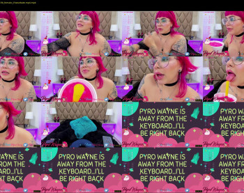 pyrowayne — 24 minute Chaturbate female cam video, 1080p, Oct 10, 2021