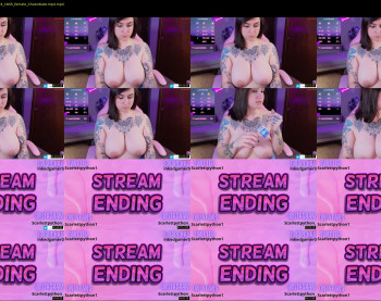 scarlettpython1 — 5 minute Chaturbate female cam video, 720p, Dec 23, 2024