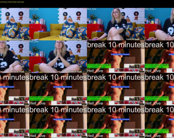 hell_l0ve — 34 minute Chaturbate female cam video, 720p, Jan 1, 2025