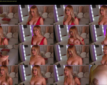 millarousse1 — 28 minute Chaturbate female cam video, 720p, Jul 24, 2025