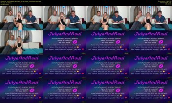 julyaandraul — 7 minute Chaturbate couple cam video, 720p, May 24, 2026